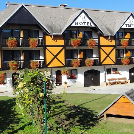 Hotel Tripic, Restaurant And Pizzeria Bohinj Exteriör bild