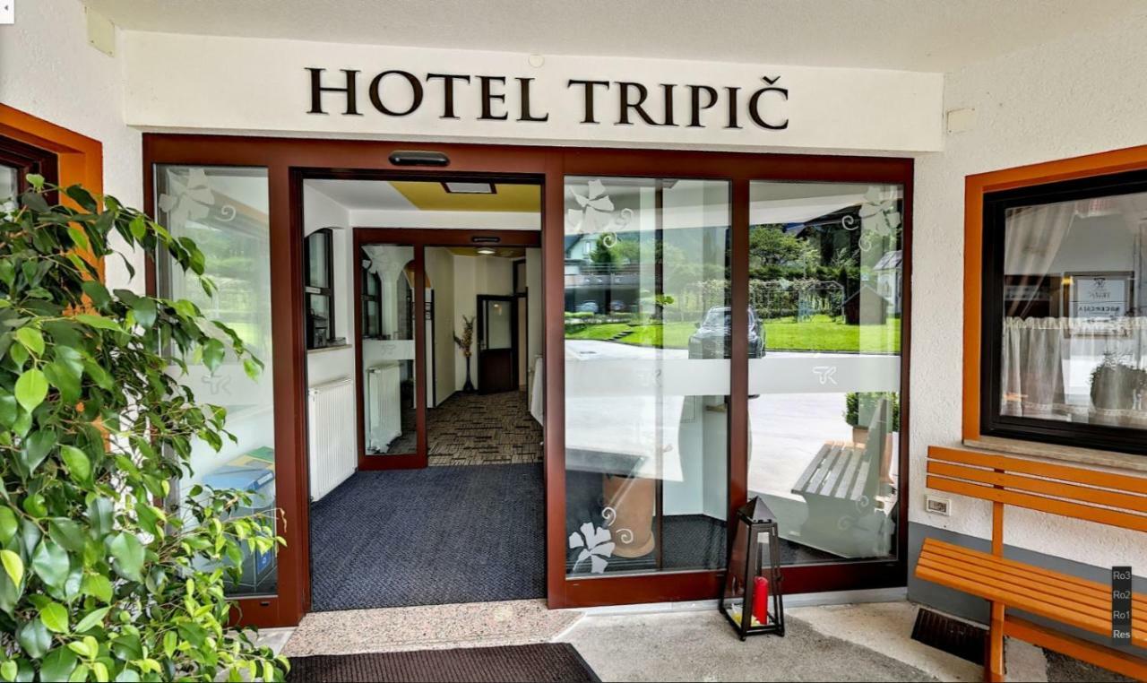 Hotel Tripic, Restaurant And Pizzeria Bohinj Exteriör bild